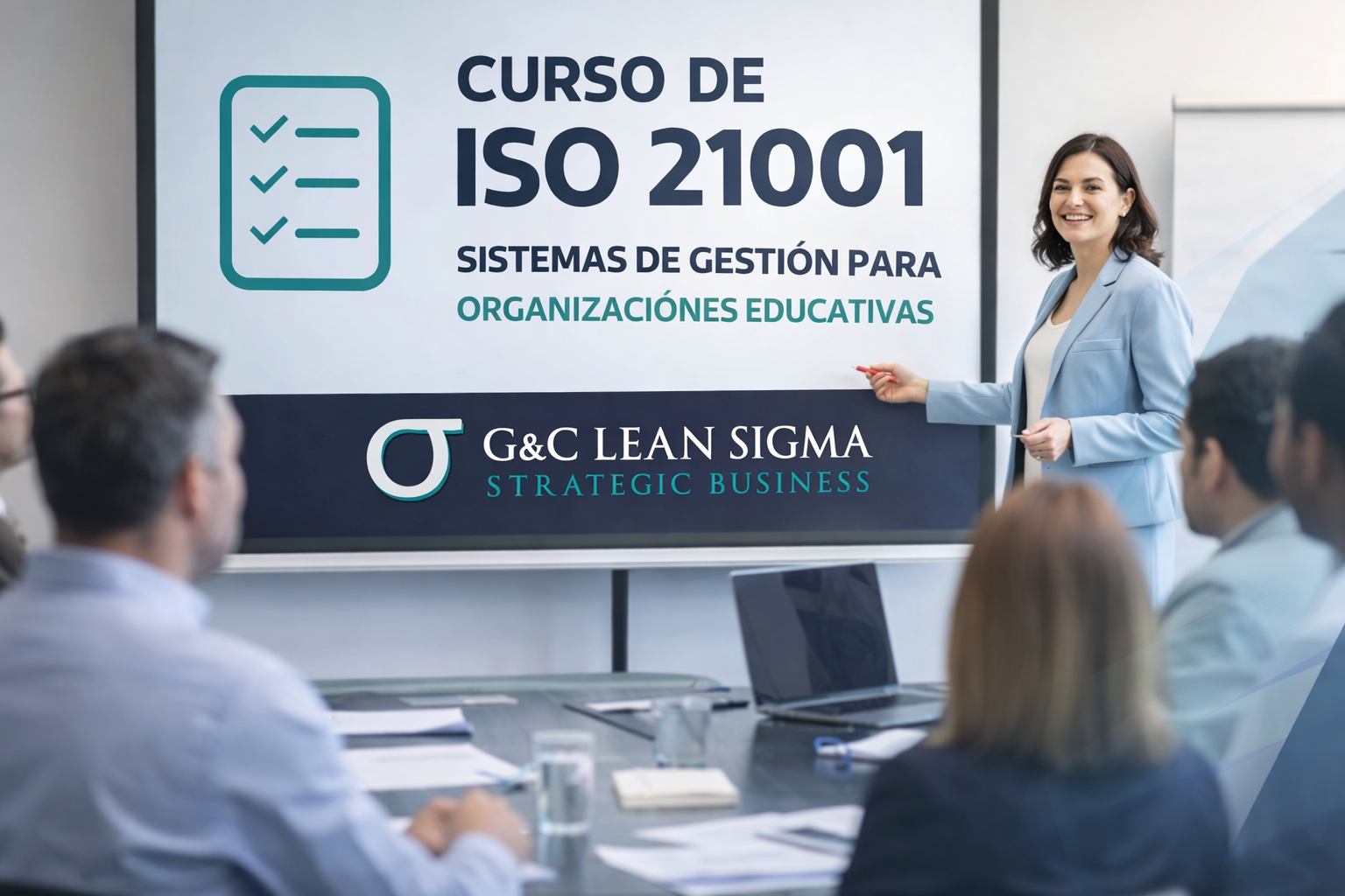 Curso ISO 21001 - Sistema de Gestión para Organizaciones Educativas (SGOE)